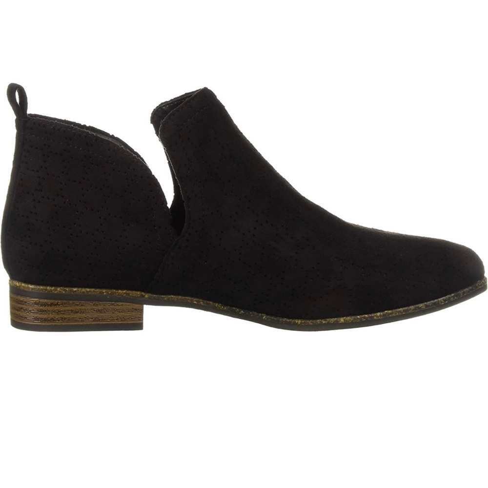 Dr. Scholl’s Black Suede Booties Women’s Size 11W Brand New